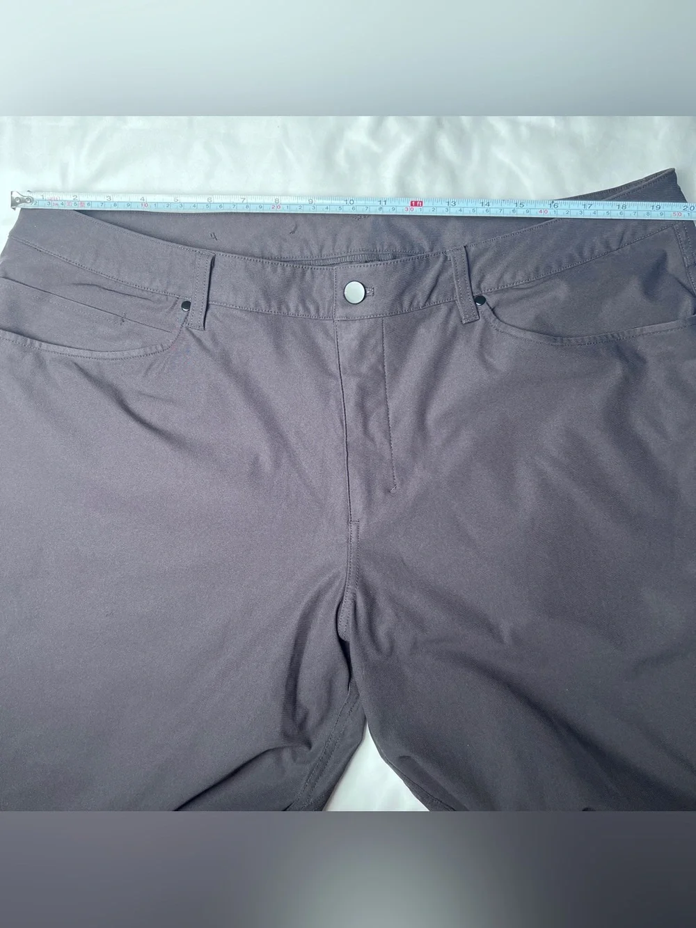Lululemon ABC Classic Fit Warpstreme Pants Men’s 40 Black Tall 35”